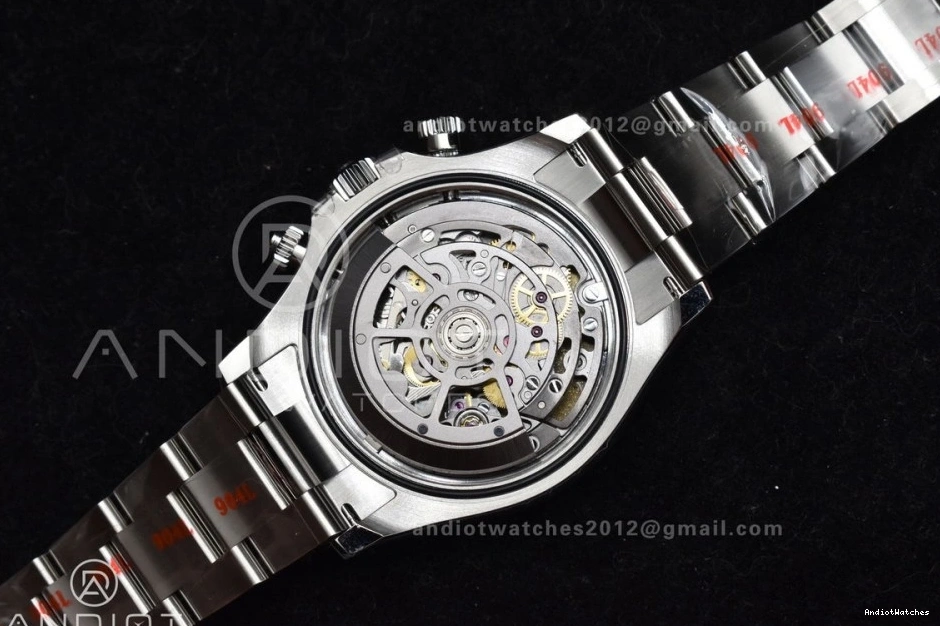 Steel FreshLook 1054 126500 SL4801 Daytona VS Factory Rolex Movement SBF 1:1 904L White Dial In 1115